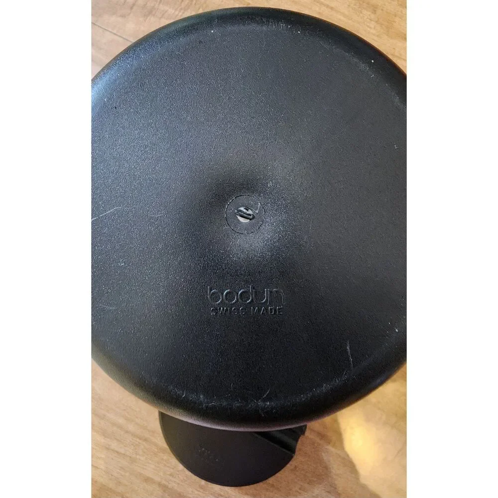 Vintage 1980s Bodum Oktett Ice Bucket Carsten Jørgensen Swiss Made Black